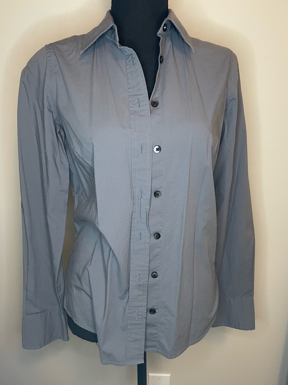 Old Navy Slate Blue Collared Button Shirt